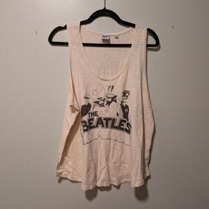 Junk Food The Beatles Tank Top Size L